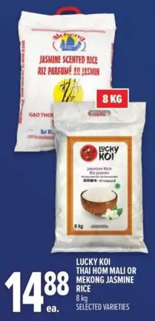 Lucky Koi Thai Hom Mali or Mekong Jasmine Rice