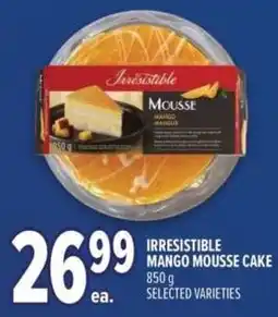 Metro Irresistible mango mousse cake offer