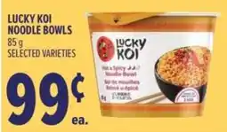 Metro Lucky Koi noodle bowls offer
