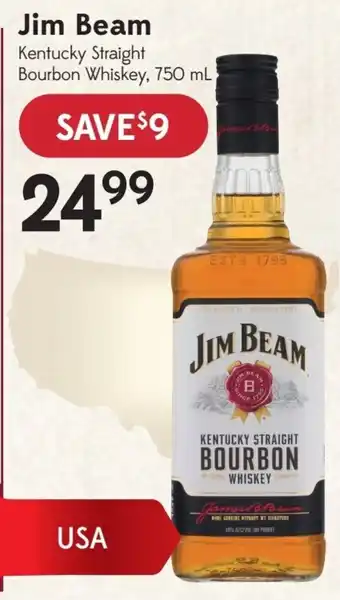 Jim Beam Kentucky Straight Bourbon Whiskey
