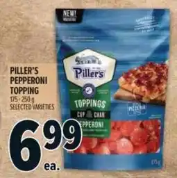 Metro Piller's pepperoni topping offer