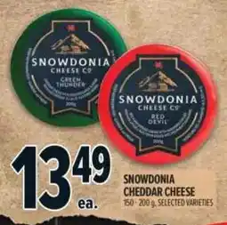 Metro Snowdonia cheddar cheese offer