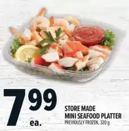 Metro Store made mini seafood platter offer