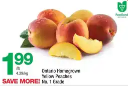 Highland Farms Yellow Peaches offer