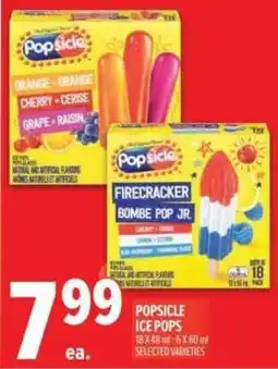 Metro Popsicle ice pops offer