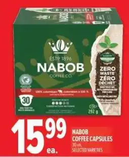Metro Nabob coffee capsules offer