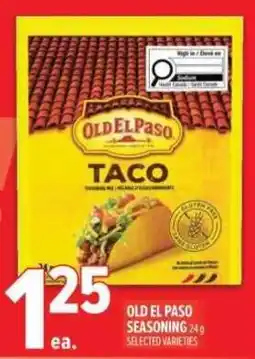 Metro Old El Paso seasoning offer