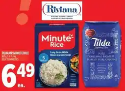 Metro Tilda or Minute Rice offer
