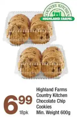 Highland Farms Highland Farms Country Kitchen Chocolate Chip Cookies offer