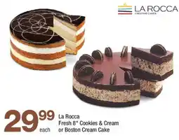 Highland Farms La Rocca Fresh 8" Cookies & Cream or Boston Cream Cake offer