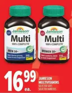 Metro Jamieson multivitamins offer