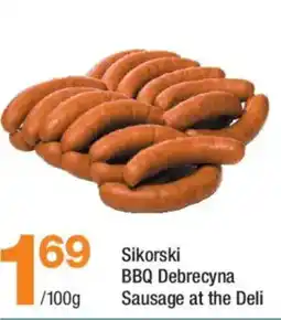 Highland Farms Sikorski BBQ Debrecyna Sausage offer