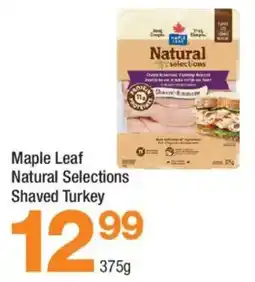 Highland Farms Maple Leaf Natural Selections Shaved Turkey offer