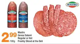Highland Farms Mastro Genoa Salami offer