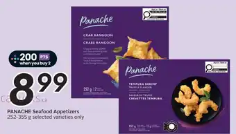 Panache Seafood Appetizers