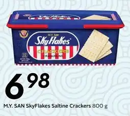 Sobeys M.Y. San SkyFlakes Saltine Crackers offer