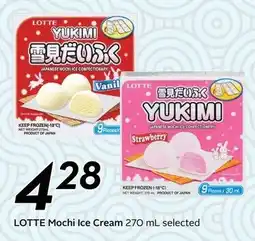 Sobeys Lotte Mochi Ice Cream offer