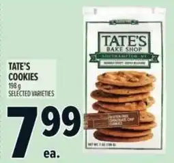 Metro Tate's cookies offer