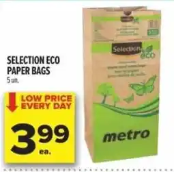 Metro Selection eco paper bags offer