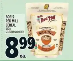 Metro Bob's red mill cereal offer