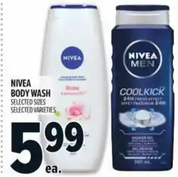 Metro Nivea body wash offer