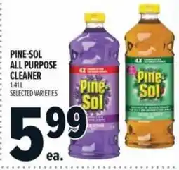 Metro Pine-Sol all purpose cleaner offer