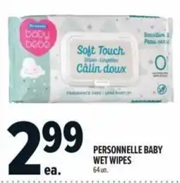 Metro Personnelle baby wet wipes offer