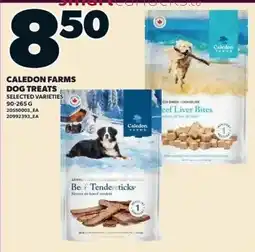 Independent Grocer Caledon Farms dog treats offer