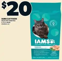 Independent Grocer Iams cat food offer