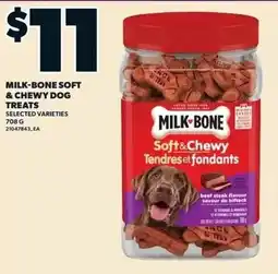 Independent Grocer Milk-Bone soft & chewy dog treats offer