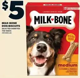 Independent Grocer Milk bone dog biscuits offer