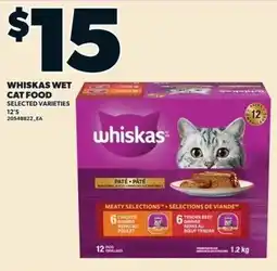 Independent Grocer Whiskas wet cat food selected varieties offer