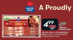 Sobeys Maple Leaf bacon offer