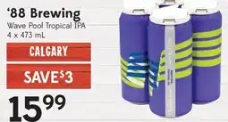 Sobeys Liquor 88 brewing wave pool tropical ipa offer
