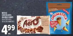Metro Nestle chocolates or multi bars offer