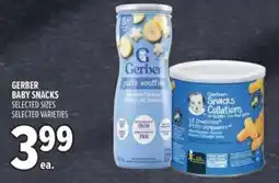 Metro Gerber baby snacks offer