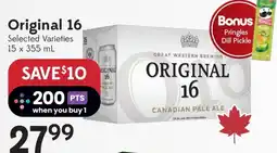 Sobeys Original 16 Canadian Pale Ale offer