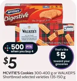Sobeys McVitie's Cookies selected varieties offer