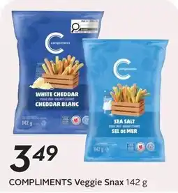 Sobeys Compliments Veggie Snax offer