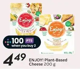 Sobeys Enjoy! Plant-Based Cheese offer