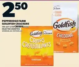 Independent Grocer Pepperidge Farm Goldfish Crisps offer