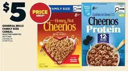 Independent Grocer General Mills family size cereal offer
