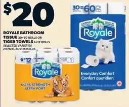 Independent Grocer Royale bathroom tissue offer