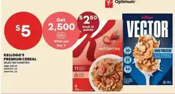 Independent Grocer Kellogg's premium cereal offer