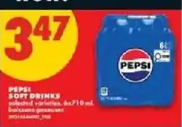 No Frills Pepsi soft drinks offer