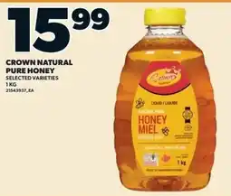 Independent Grocer Crown natural pure honey offer