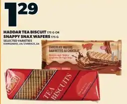 Independent Grocer Haddar tea biscuit offer