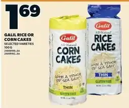 Independent Grocer Galil corn cakes offer