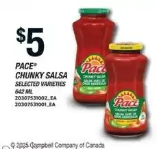 Independent Grocer Pace chunky salsa offer