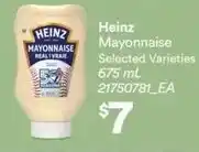 Independent Grocer Heinz mayonnaise offer